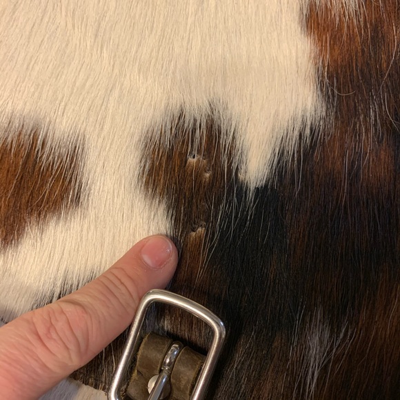 Cowhide backpack - Picture 6 of 8